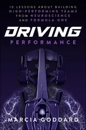 Omslag van Driving Performance - 10 Lessons about Building High-Performing Teams from Neuroscience and Formula One