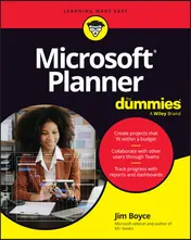 Omslag van Microsoft Planner for Dummies