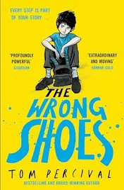Omslag van The Wrong Shoes The Vital New Novel from the Bestselling Creator of Big Bright Feelings