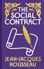 Omslag van The Social Contract: Gilded Pocket Edition (Arcturus Ornate Classics)