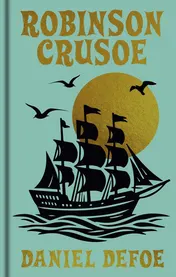 Omslag van Robinson Crusoe Gilded Pocket Edition