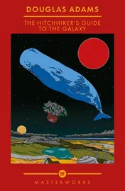 Omslag van The Hitchhiker's Guide to the Galaxy