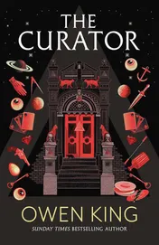 Omslag van Hodder Paperback The Curator.