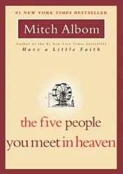 Omslag van The Five People You Meet in Heaven