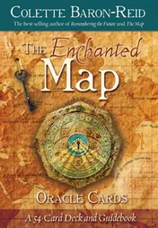Omslag van The Enchanted Map Oracle Cards Guidebook