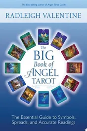 Omslag van The Big Book of Angel Tarot The Essential Guide to Symbols, Spreads, and Accurate Readings