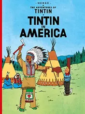 Omslag van Tintin in America
