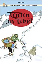 Omslag van Tintin in Tibet
