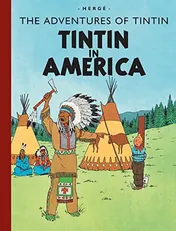 Omslag van Tintin in America