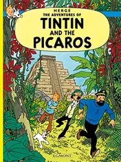 Omslag van Tintin and the Picaros