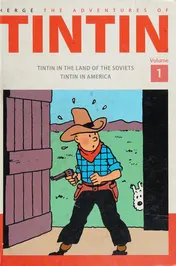 Omslag van The Adventures of Tintin Volume 1