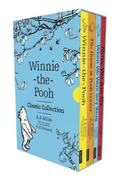 Omslag van Winnie the Pooh 90th Anniversary Slipcase Classic Collection / Now We Are Six / When We Were Very Young / The House at Pooh Corner / Winnie-the-Pooh