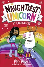 Omslag van The Naughtiest Unicorn at Christmas
