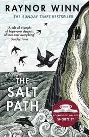 Omslag van The Salt Path The uplifting true story. A Sunday Times Bestseller. Now long listed for The Wai nwright Prize