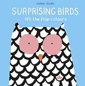 Omslag van Surprising Birds Lift-the-flap Colours