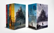 Omslag van Mortal Engines (Ian McQue Boxset X4)