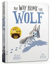 Omslag van The Way Home for Wolf Board Book