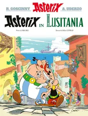 Omslag van Asterix in lusitania