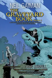 Omslag van The Graveyard Book