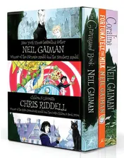 Omslag van Neil Gaiman & Chris Riddell Box Set The Graveyard Book / Coraline / Fortunately, the Milk