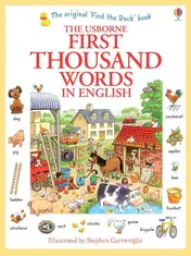 Omslag van The Usborne First Thousand Words in English