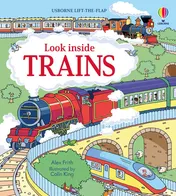 Omslag van Look Inside Trains