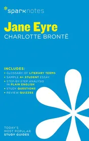 Omslag van Jane Eyre SparkNotes Literature Guide