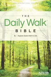 Omslag van Daily Walk Bible-NIV Explore God's Path to Life