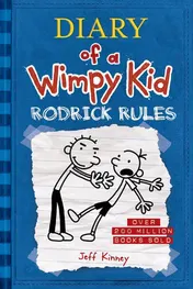 Omslag van Rodrick Rules (Diary of a Wimpy Kid #2)