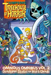 Omslag van The Simpsons Treehouse of Horror Ominous Omnibus