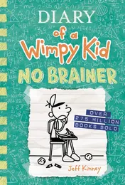 Omslag van No Brainer (Diary of a Wimpy Kid Book 18)