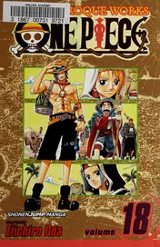 Omslag van One Piece, Vol. 18