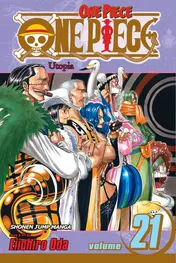 Omslag van One Piece, Vol. 21
