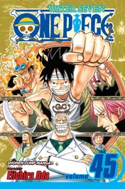 Omslag van One Piece, Vol. 45