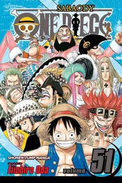 Omslag van One Piece, Vol. 51