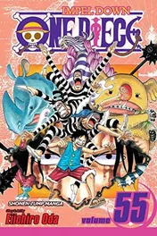 Omslag van One Piece, Vol. 55