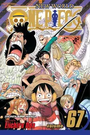 Omslag van One Piece, Vol. 67