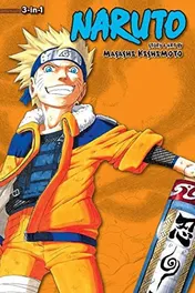 Omslag van Naruto (3-in-1 Edition), Vol. 4