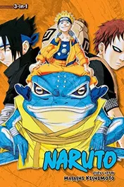 Omslag van Naruto (3-in-1 Edition), Vol. 5 Includes vols. 13, 14 & 15