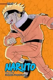 Omslag van Naruto (3-in-1 Edition), Vol. 6 Includes vols. 16, 17 & 18