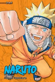 Omslag van Naruto (3-in-1 Edition), Vol. 7