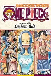 Omslag van One Piece (Omnibus Edition), Vol. 8 Includes vols. 22, 23 & 24