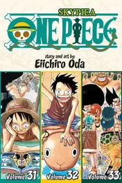 Omslag van One Piece (Omnibus Edition), Vol. 11 Includes vols. 31, 32 & 33