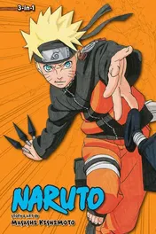 Omslag van Naruto (3-in-1 Edition), Vol. 10 Includes Vols. 28, 29 & 30