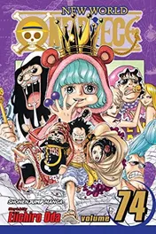 Omslag van One Piece, Vol. 74