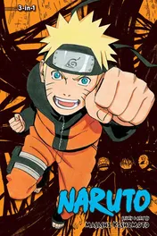 Omslag van Naruto (3-in-1 Edition), Vol. 13
