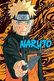 Omslag van Naruto (3-in-1 Edition), Vol. 14 Includes vols. 40, 41 & 42
