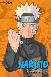 Omslag van Naruto (3-in-1 Edition), Vol. 16