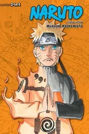 Omslag van Naruto (3-in-1 Edition), Vol. 20 Includes Vols. 58, 59 & 60