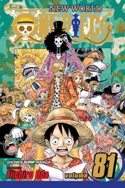 Omslag van One Piece, Vol. 81
